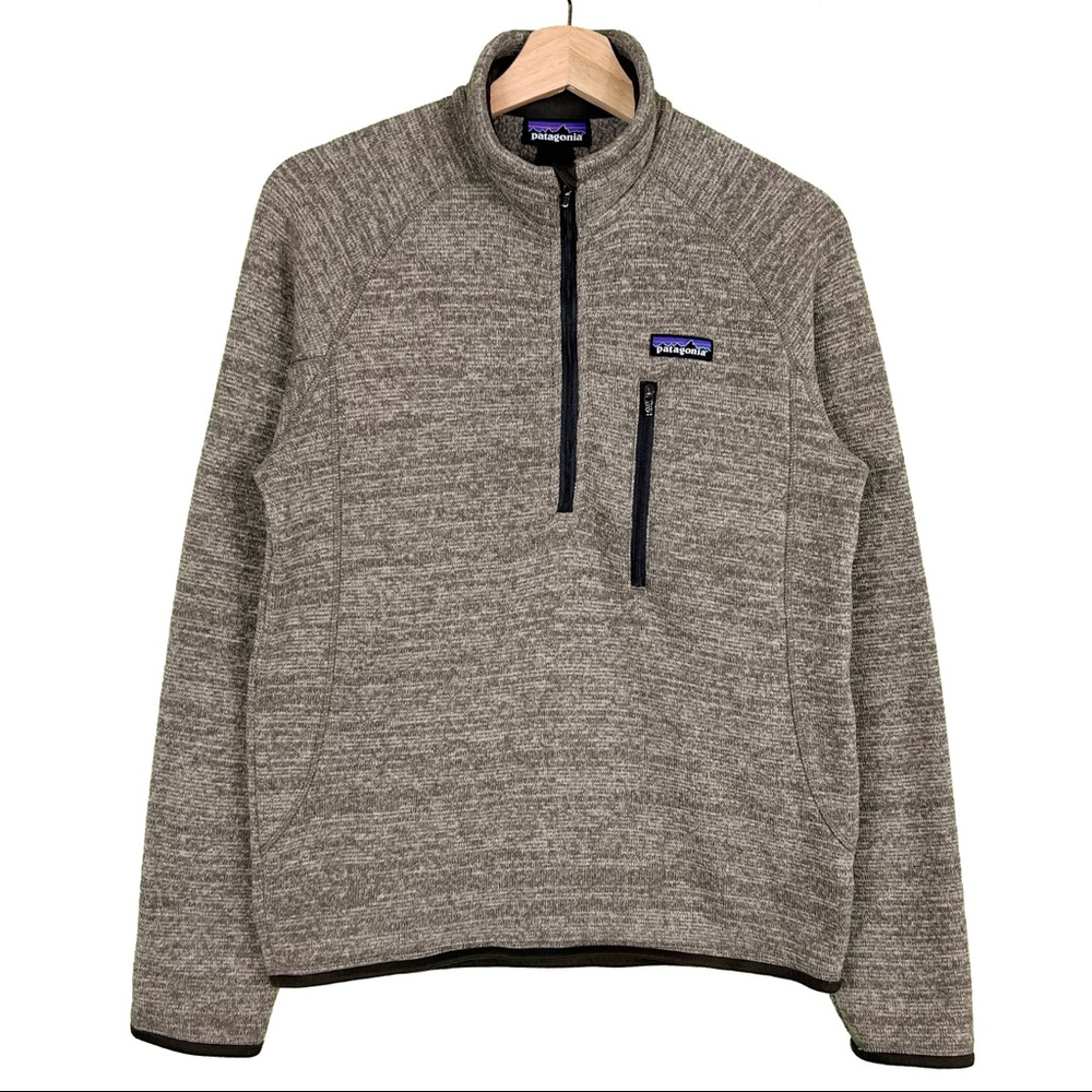 Mens Patagonia Quarter Zip Sweater!